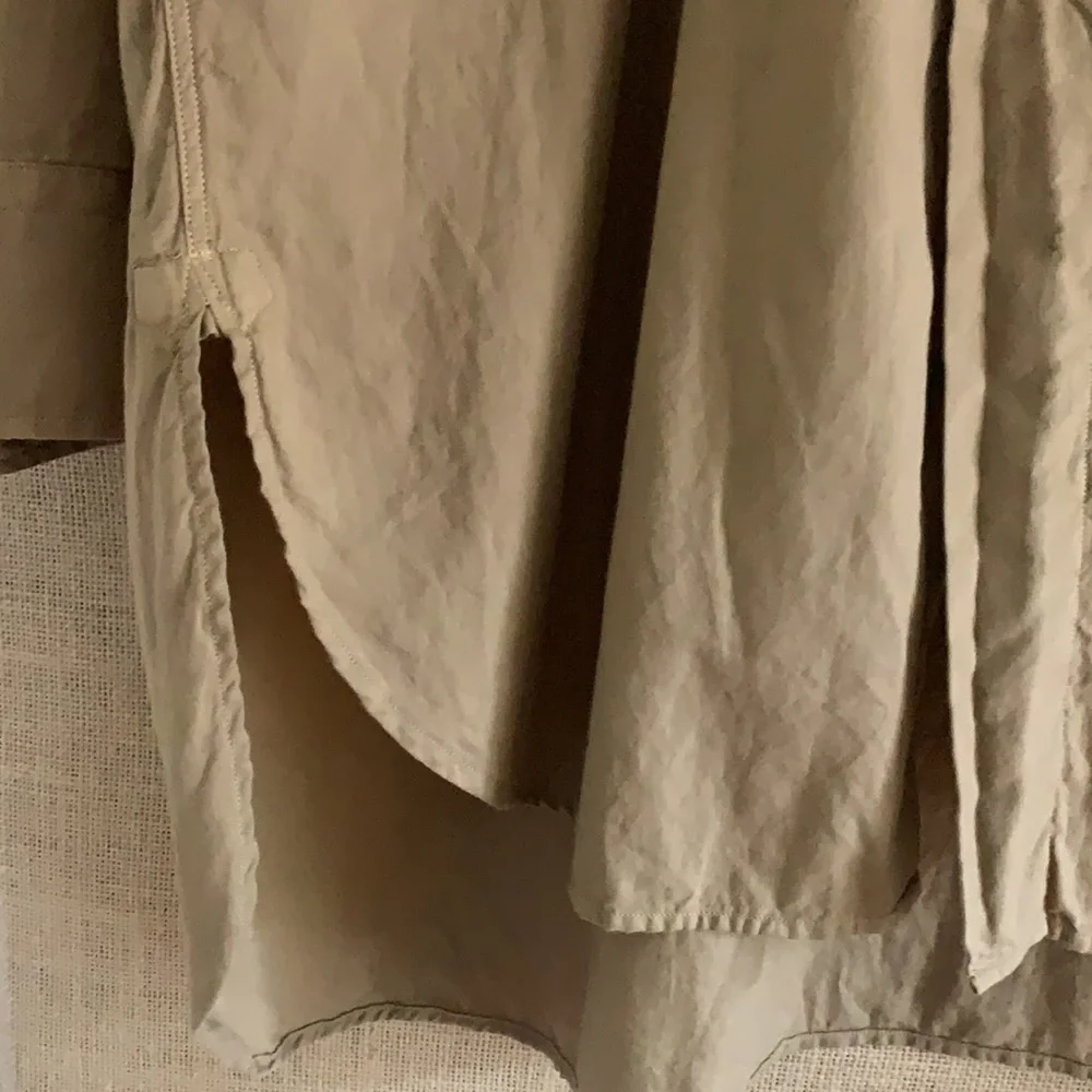 Dries Van Noten military shirt long tunic with epaulets - Picture 10 of 12